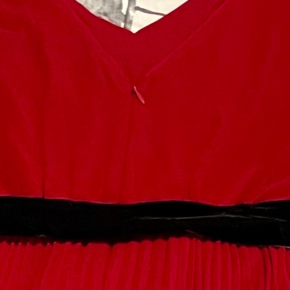 WHBM Red Dress Midi Dress Size 4 Valentine - Picture 2 of 5